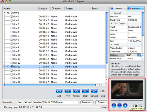 Xilisoft DVD Ripper For Mac