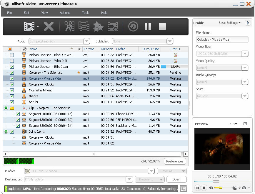 Xilisoft Video Converter Ultimate 6.0.15.1203 full