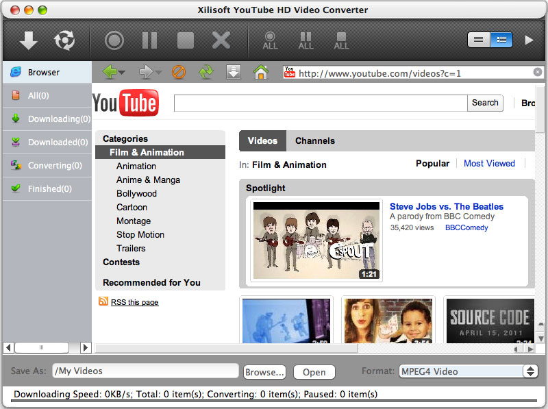download youtube video and convert it
